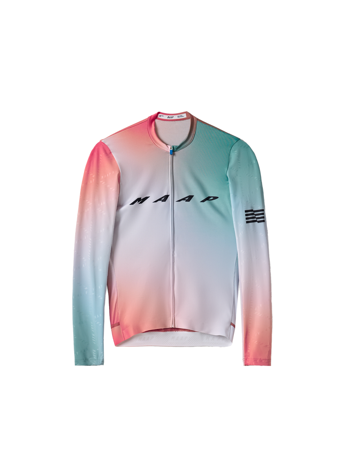 Blurred Out Pro Hex LS Jersey