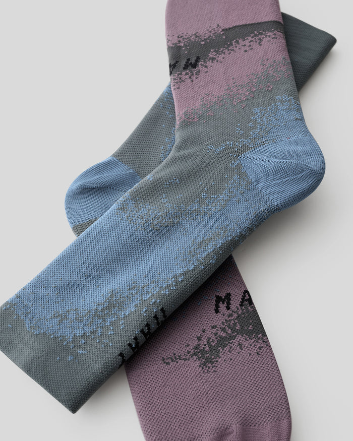 Blurred Out Sock