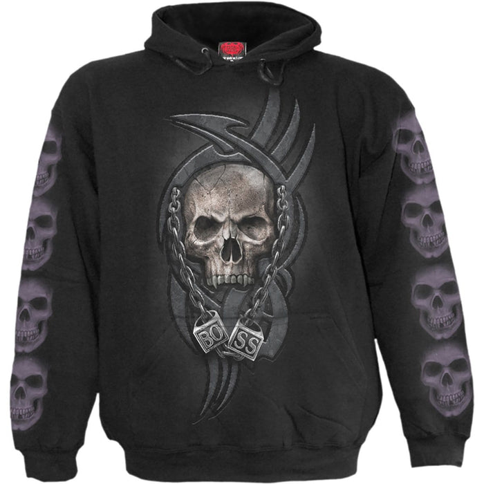 BOSS REAPER - Hoody Black Spiral USA