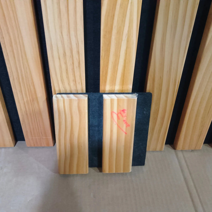 Broad Strip Wood Panels Full Sample Box (4 colors) HAUSVITA