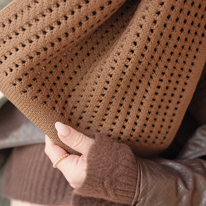 Brown Crochet Handbag A Bag Concept
