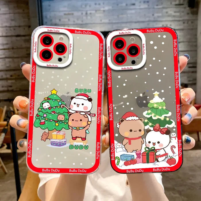 Bubu And Dudu Merry Christmas Phone Case For iPhone PhoneShells