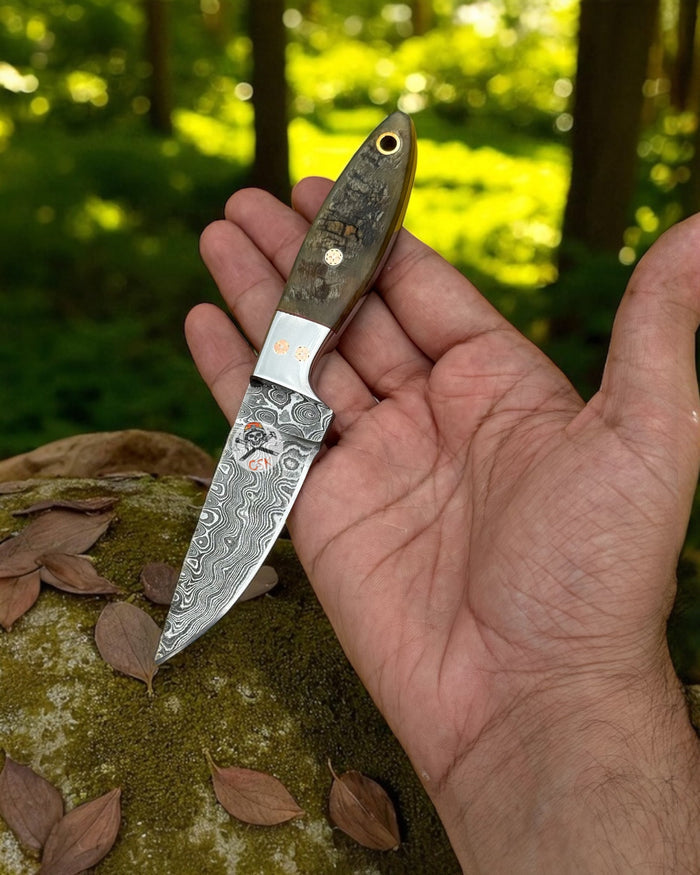 Buckaroo Ranch Knife With Belt Sheath cskforged