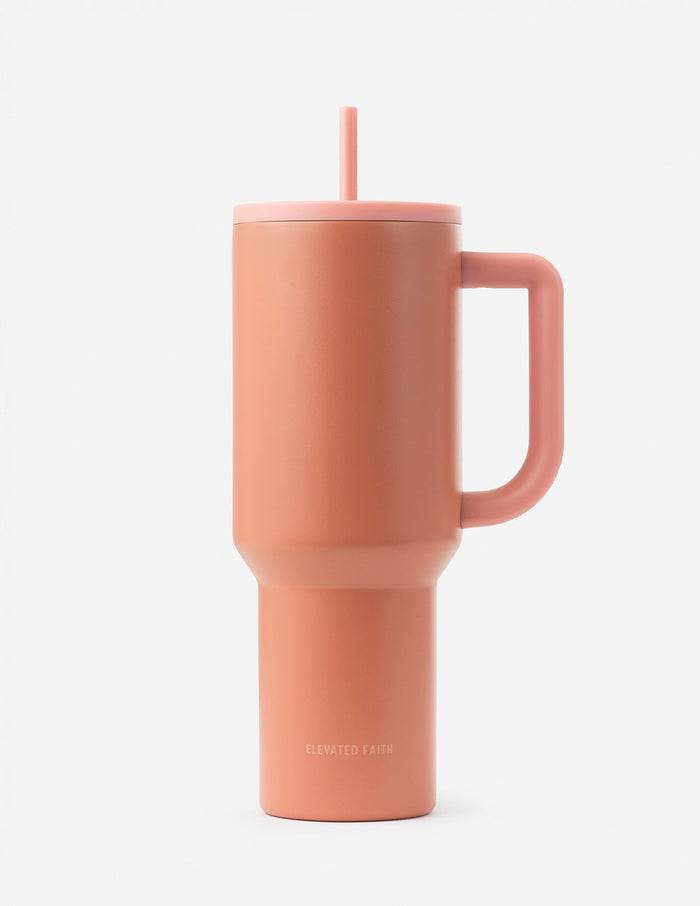 Burnt Orange 40 oz Ascend Tumbler Elevated Faith