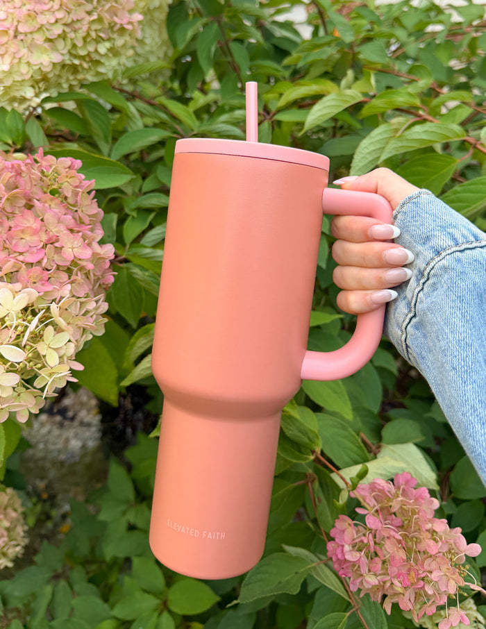 Burnt Orange 40 oz Ascend Tumbler Elevated Faith