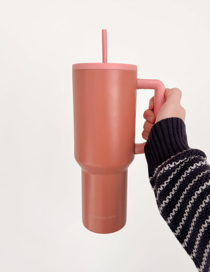 Burnt Orange 40 oz Ascend Tumbler Elevated Faith