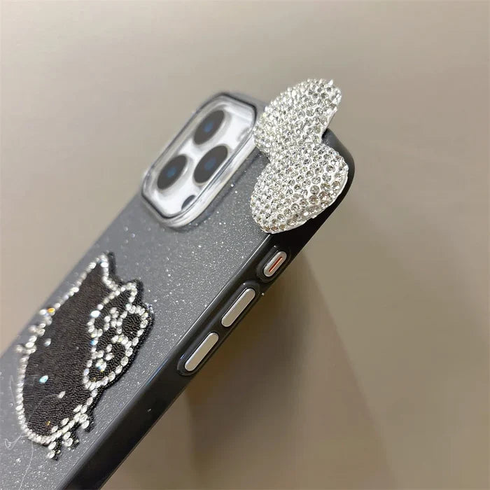 Candy Glitter Cute Diamond Hello Kitty Phone Case PhoneShells