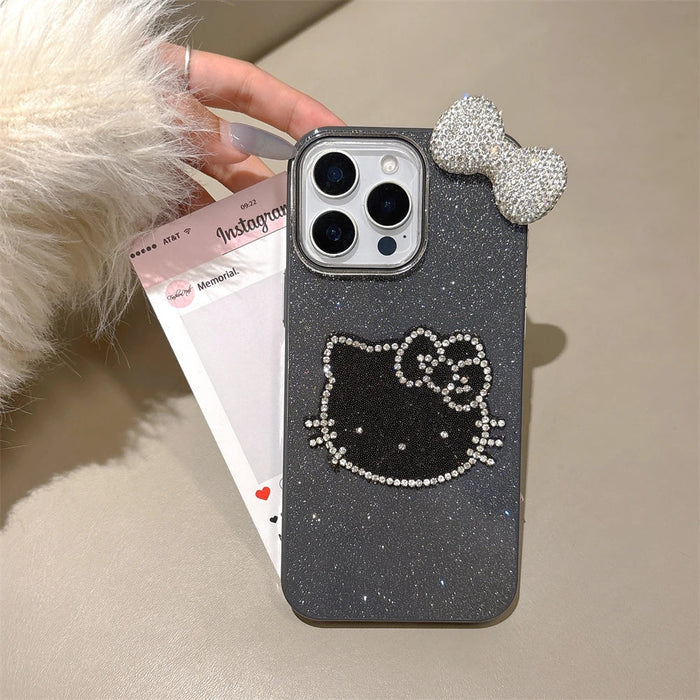 Candy Glitter Cute Diamond Hello Kitty Phone Case PhoneShells