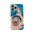 Cartoon Anime Iridescent Shinning Eyes Double Layers Phone Case PhoneShells