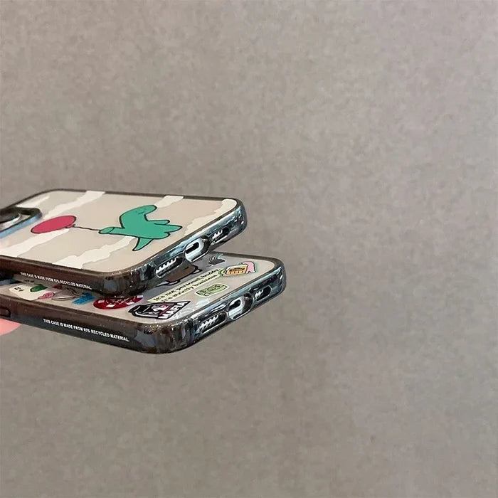 Cartoon Dinosaur 2.5 Acrylic Phone Case PhoneShells