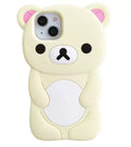 Cartoon Rilakkuma Bear Silicone Soft Cover Phone Case PhoneShells