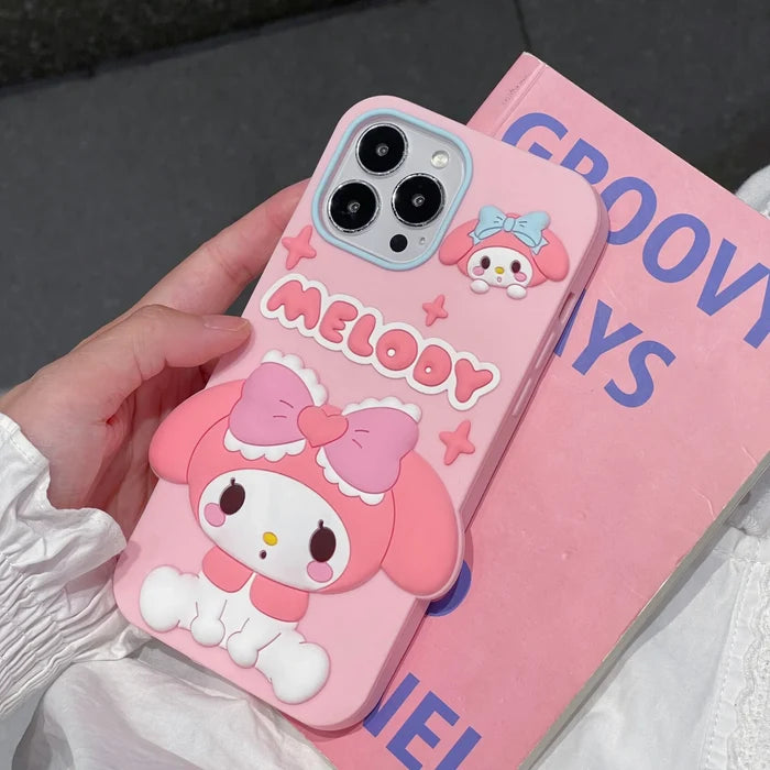 Cartoon Strawberry Melody Kuromi Lotso Phone Case PhoneShells