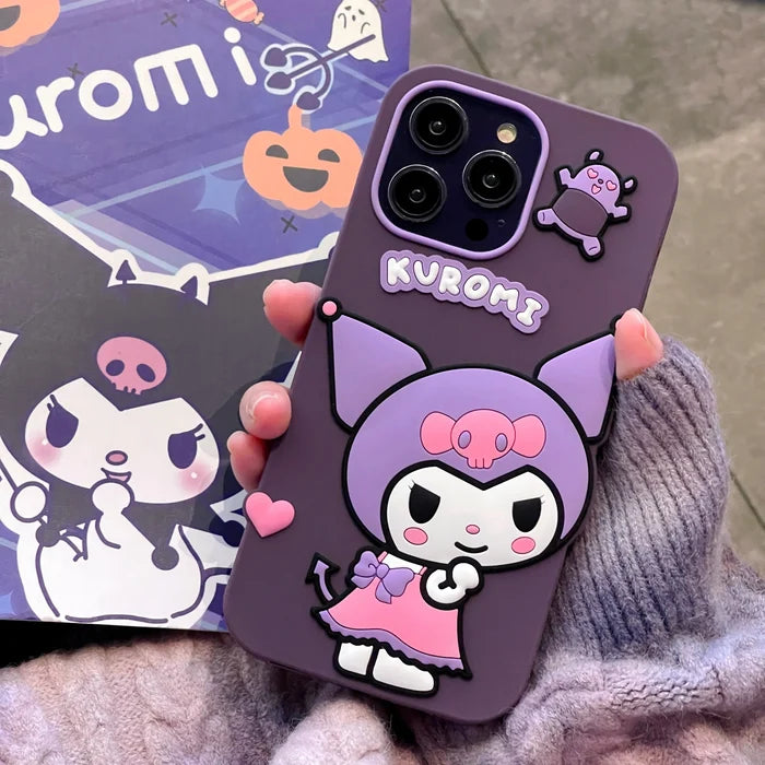 Cartoon Strawberry Melody Kuromi Lotso Phone Case PhoneShells