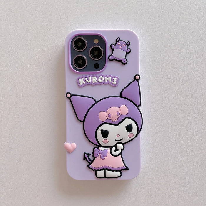 Cartoon Strawberry Melody Kuromi Lotso Phone Case PhoneShells