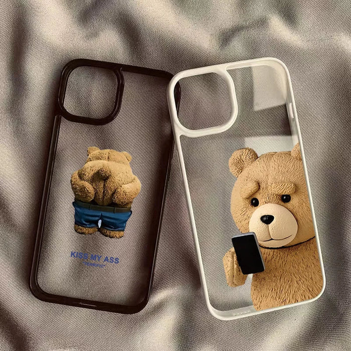 Cartoon Teddy Bear Phone Case PhoneShells