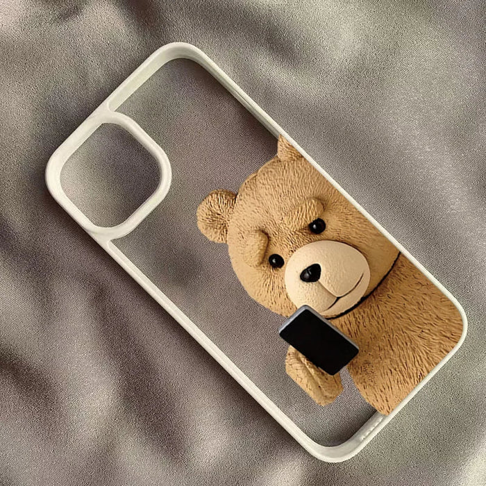Cartoon Teddy Bear Phone Case PhoneShells