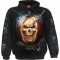 CARVING DEATH - Hoody Black Spiral USA