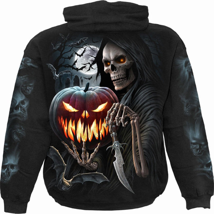 CARVING DEATH - Hoody Black Spiral USA