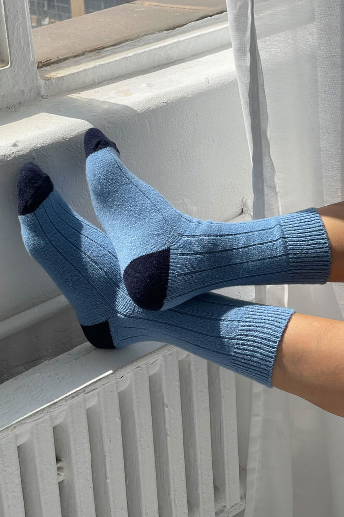 Cashmere Socks (Bluebell)