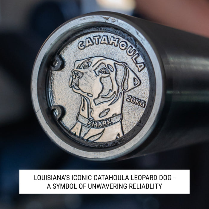 Catahoula IWF Men’s Training Bar, 190,000 PSI, 28mm Grip, US Cerakote XMARK