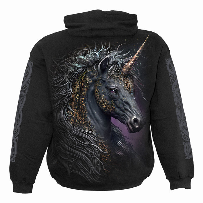 CELTIC UNICORN - Hoody Black Spiral USA