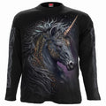 CELTIC UNICORN - Longsleeve T-Shirt Black Spiral USA