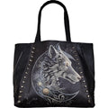 CELTIC WOLF - Tote Bag - Top quality PU Leather Studded Spiral USA