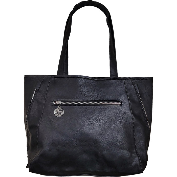 CELTIC WOLF - Tote Bag - Top quality PU Leather Studded Spiral USA