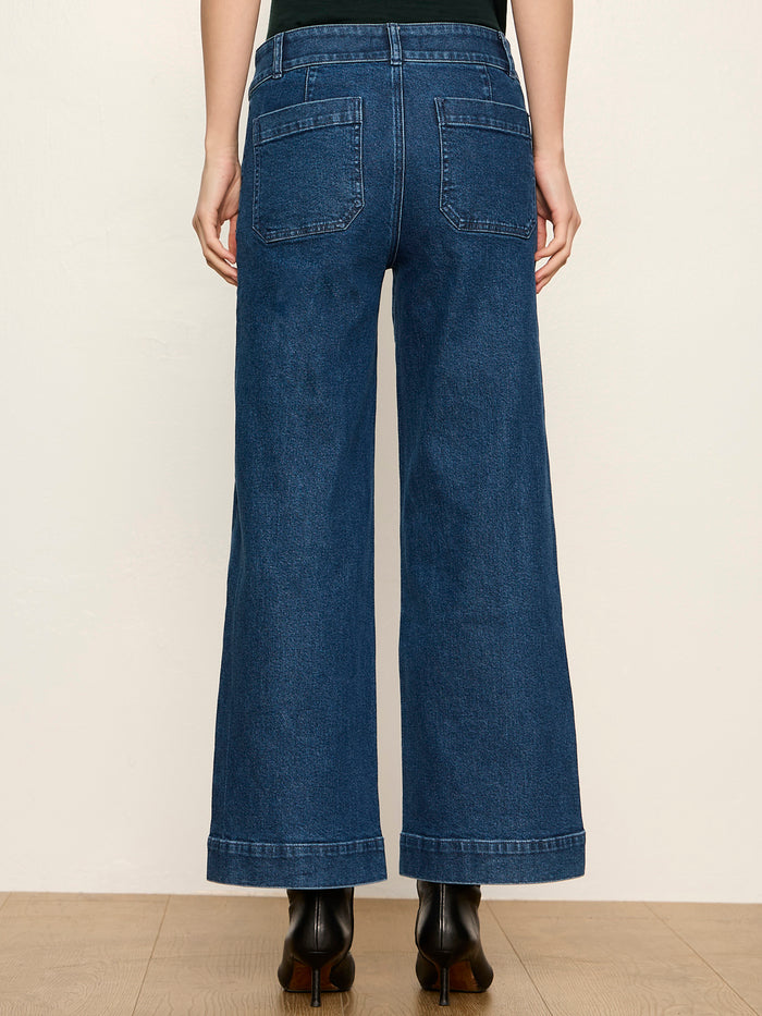 Chelsea Wide Leg Jean Last Chance Petite Sizing