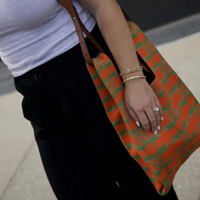 Chestnut Adjustable Strap A Bag Concept