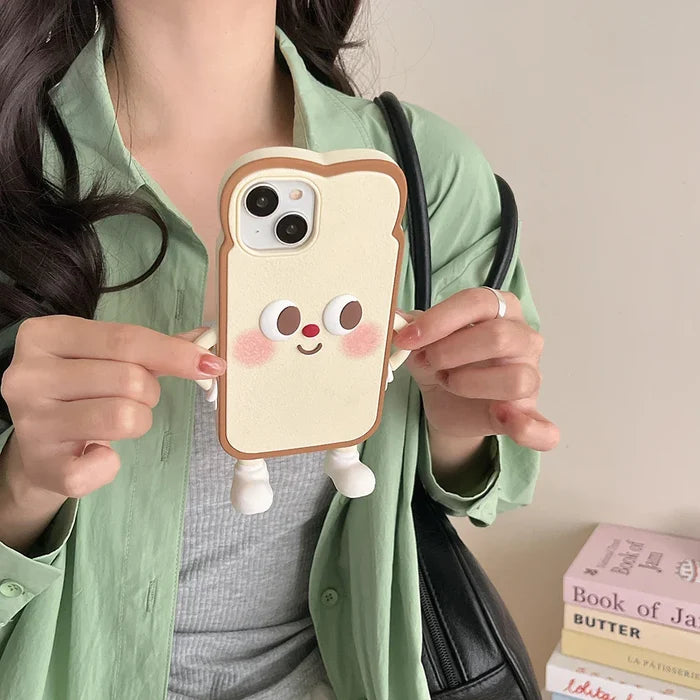 Chocolate Toast Cookies Soft Silicone Phone Case PhoneShells