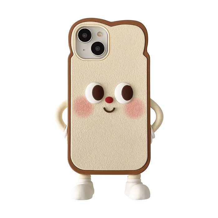 Chocolate Toast Cookies Soft Silicone Phone Case PhoneShells