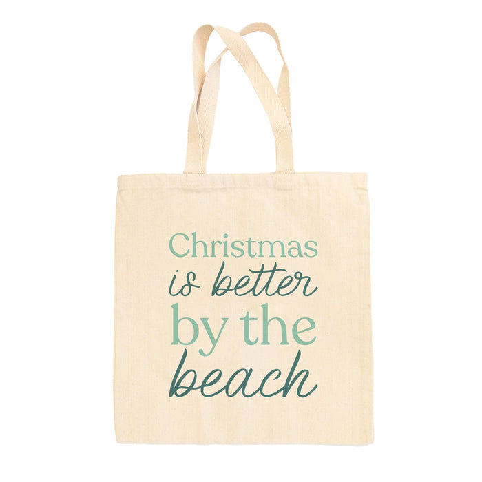 Christmas Is Better By The Beach Tote Bag Ivy + Cloth
