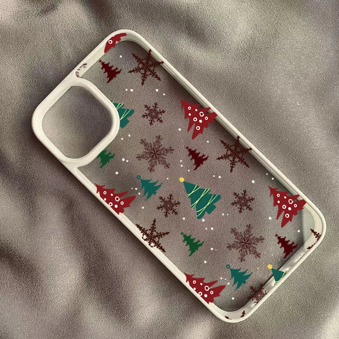 Christmas Tree Snowman Phone Case PhoneShells