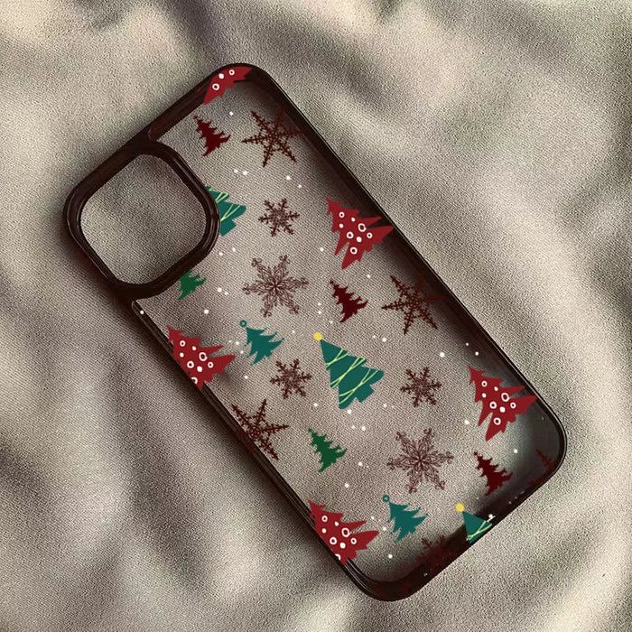 Christmas Tree Snowman Phone Case PhoneShells
