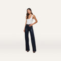 wax coated jean L'AGENCE
