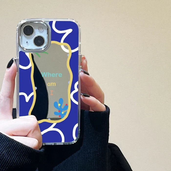 Clouds Stars Mirror Phone Case PhoneShells