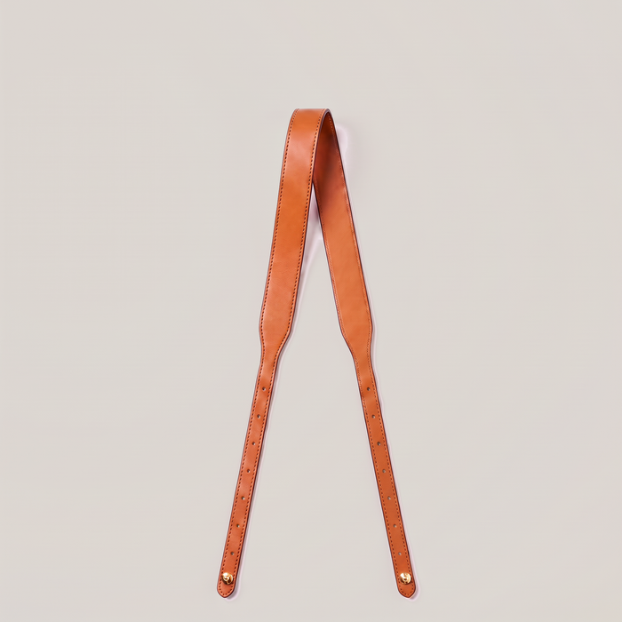 Cognac Adjustable Strap A Bag Concept