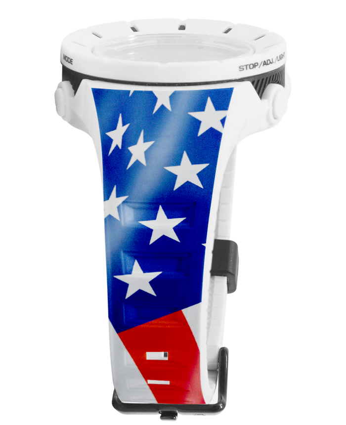 Coliseum Fit™ Forum - Patriot Edition (White/Black) Watch Rockwell Time