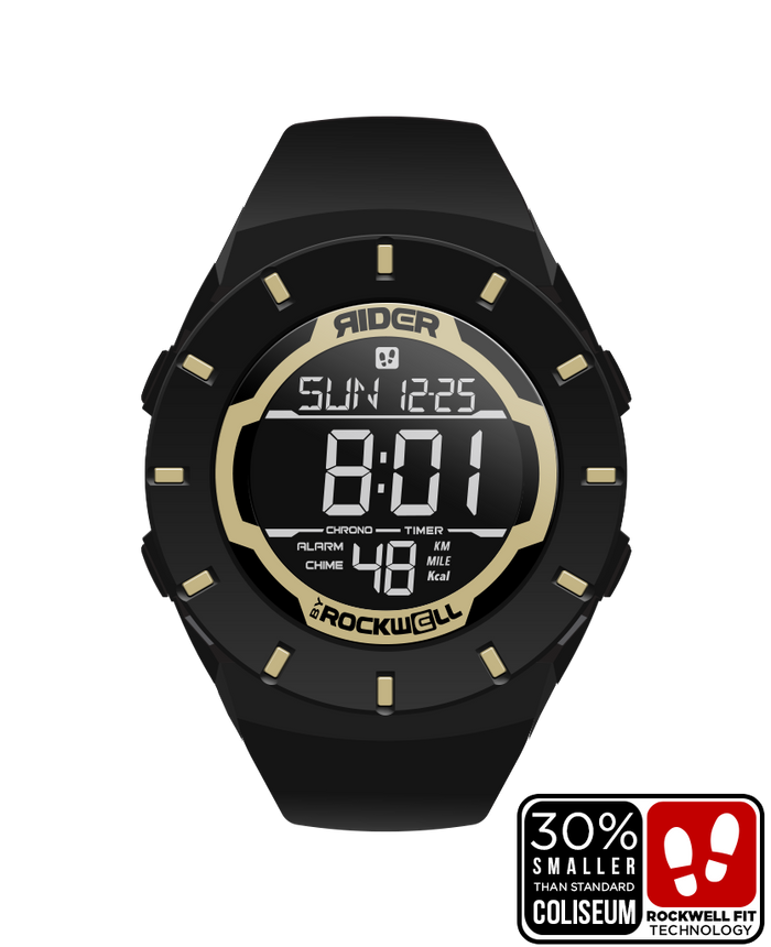 Coliseum Fit™ Forum (Black/Gold) Watch Rockwell Time