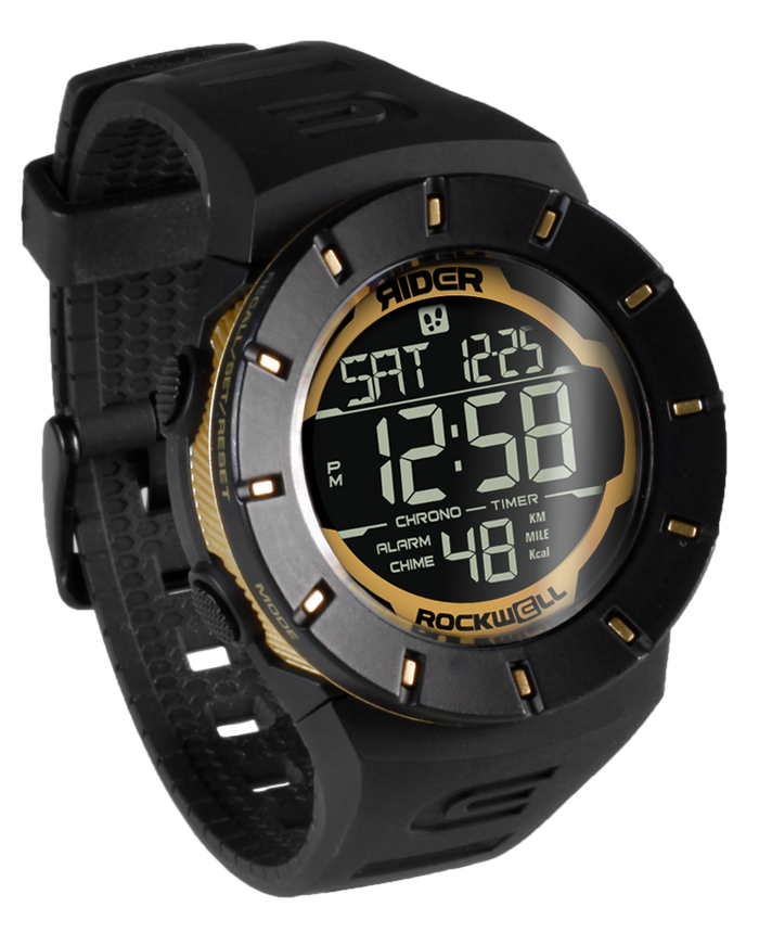 Coliseum Fit™ Forum (Black/Gold) Watch Rockwell Time