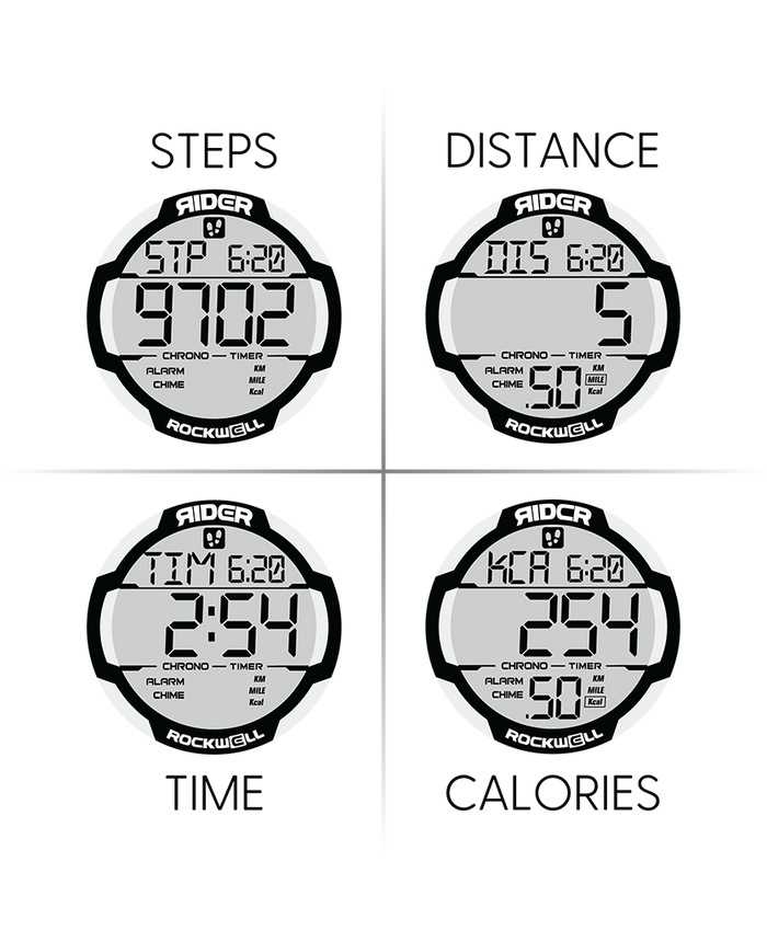 Coliseum Fit™ Forum (Phantom Black) Watch Rockwell Time