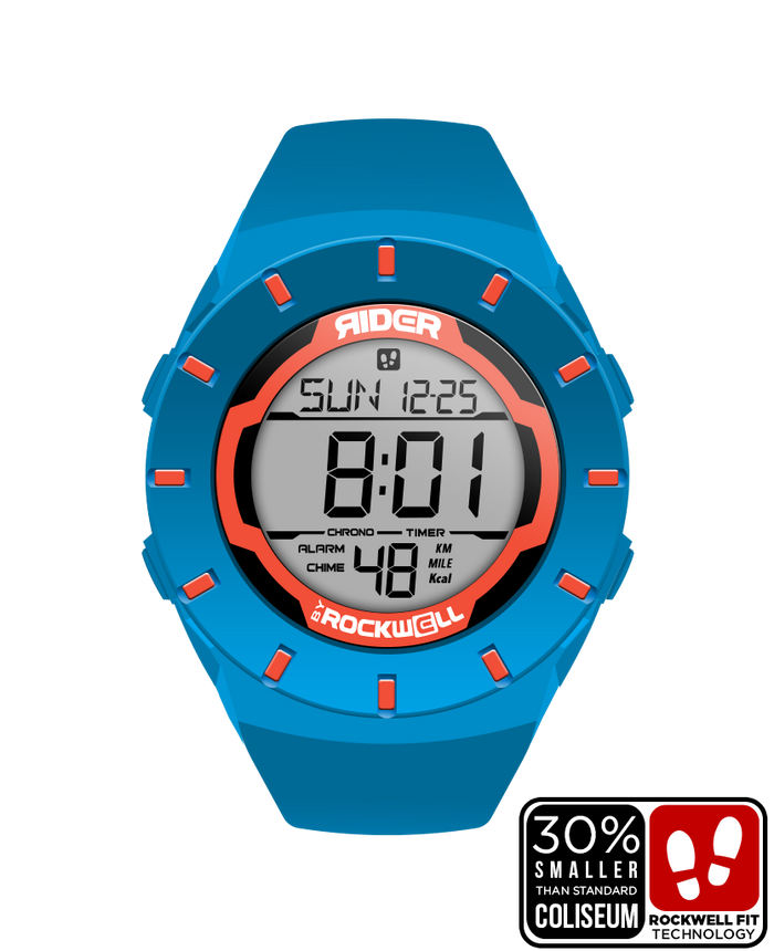 Coliseum Fit™ Forum (Shark Blue/Orange) Watch Rockwell Time