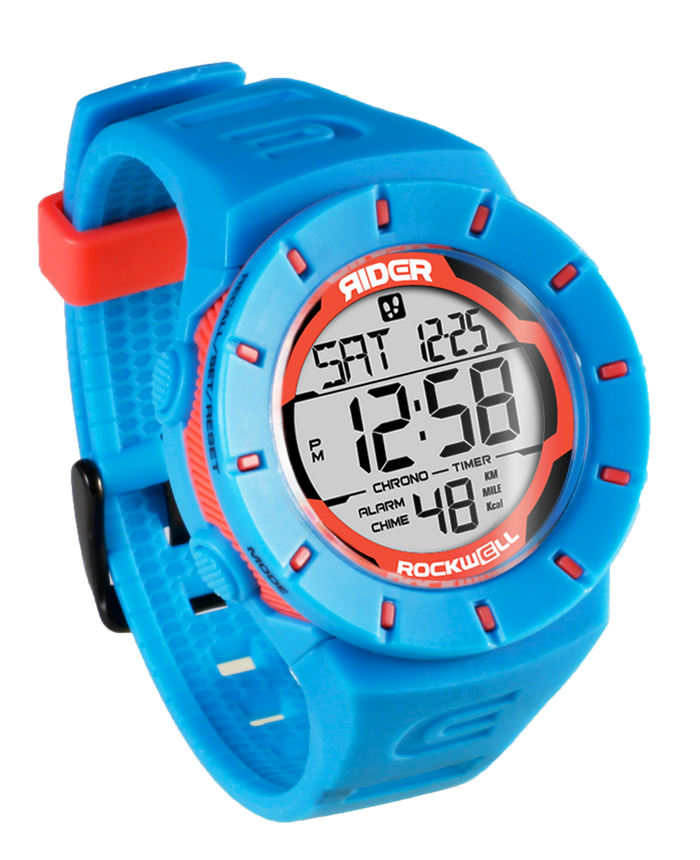 Coliseum Fit™ Forum (Shark Blue/Orange) Watch Rockwell Time
