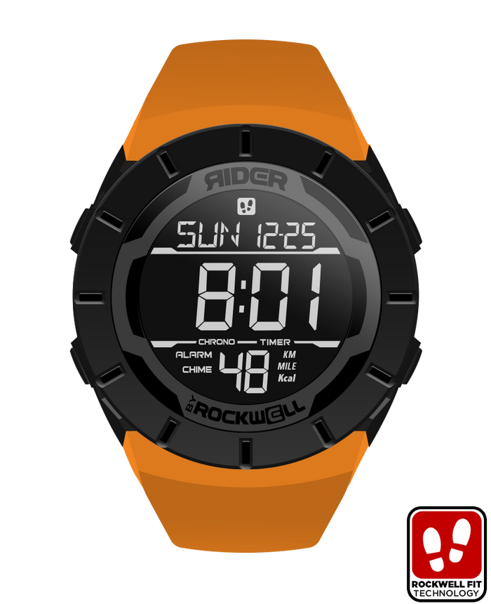 Coliseum Fit™ Mix Up Edition (Black/Orange) Watch Rockwell Time