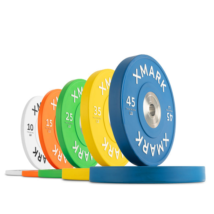 Commercial Premium Virgin Rubber Color Bumper Plates (LB) XMARK