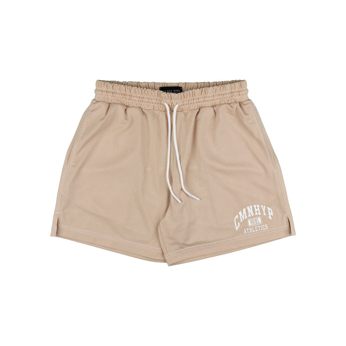 Common Hype Athletics Contrast Mesh Short Cream Common Hype