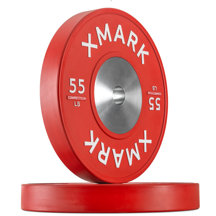 Premium Competition Bumper Plates (LB), Pairs and Sets XMARK
