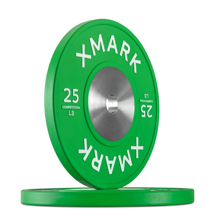 Premium Competition Bumper Plates (LB), Pairs and Sets XMARK
