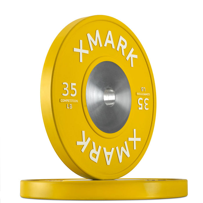 Premium Competition Bumper Plates (LB), Pairs and Sets XMARK